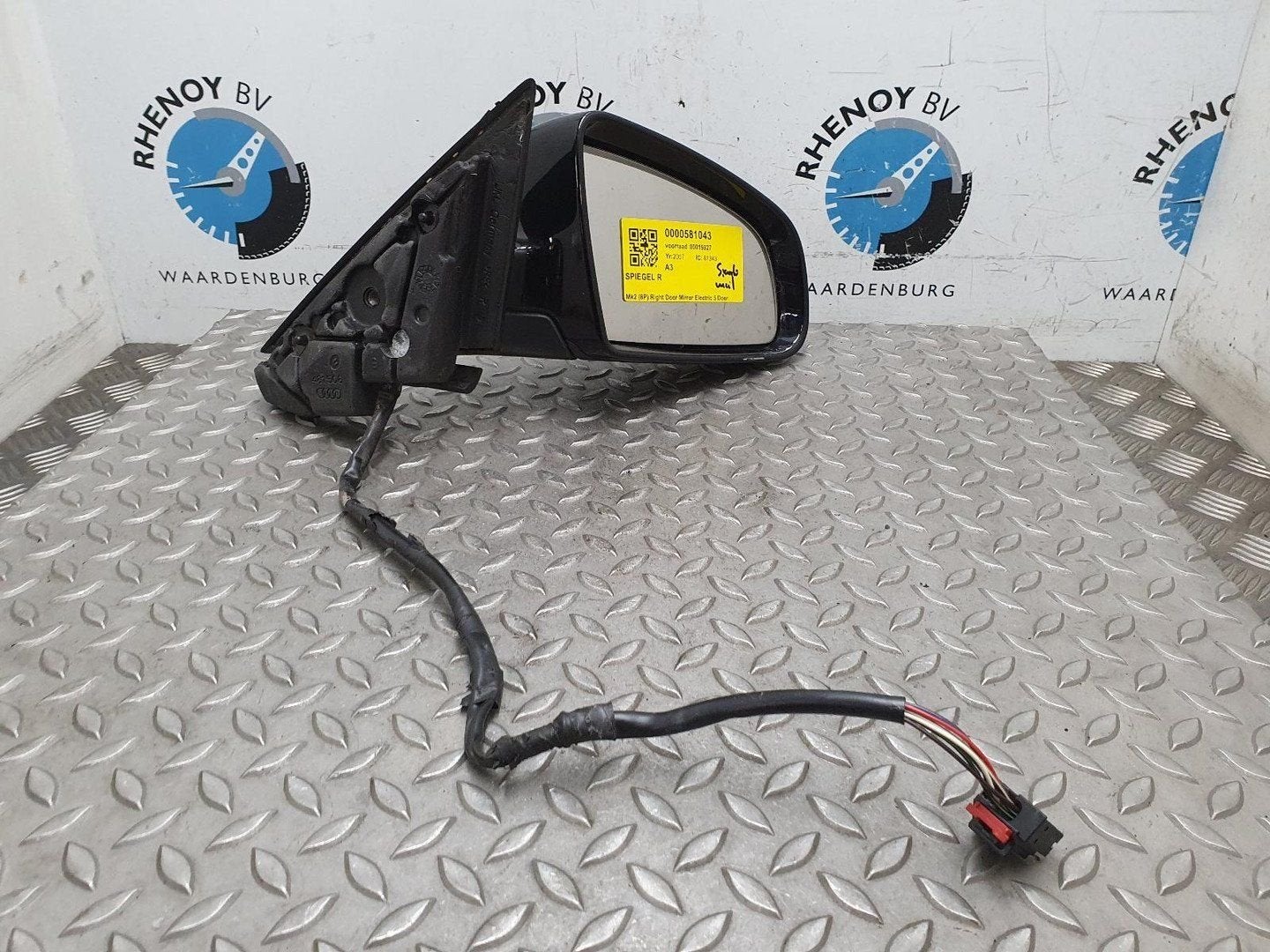 AUDI A3 1.6 Attraction Sportback SPIEGEL R 2007, Auto-onderdelen, Ophalen of Verzenden, Gebruikt, ARN erkend