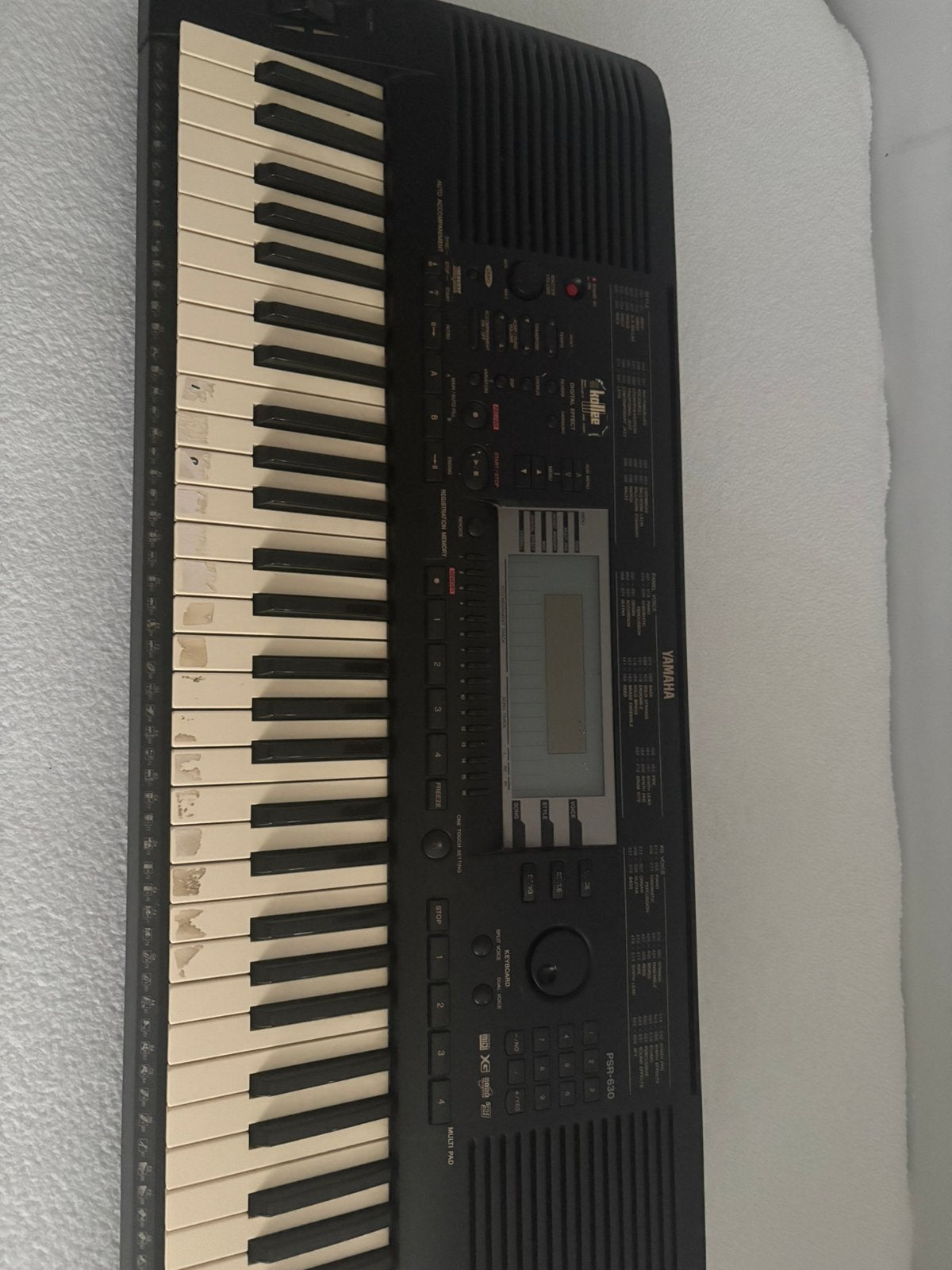 Yamaha psr 630, Musique & Instruments, Enlèvement ou Envoi, Comme neuf, Yamaha
