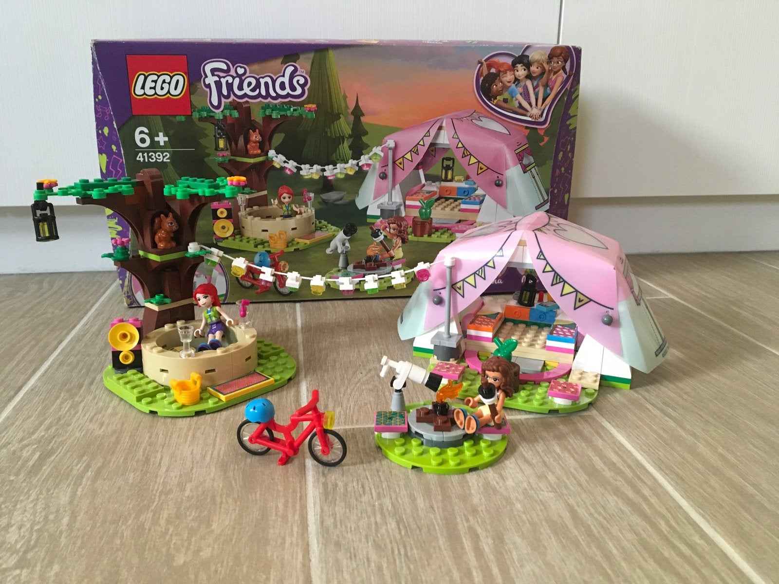 LEGO Friends 41392 "Glamping in de Natuur", Ophalen, Inclusief instructies, Lego, Friends