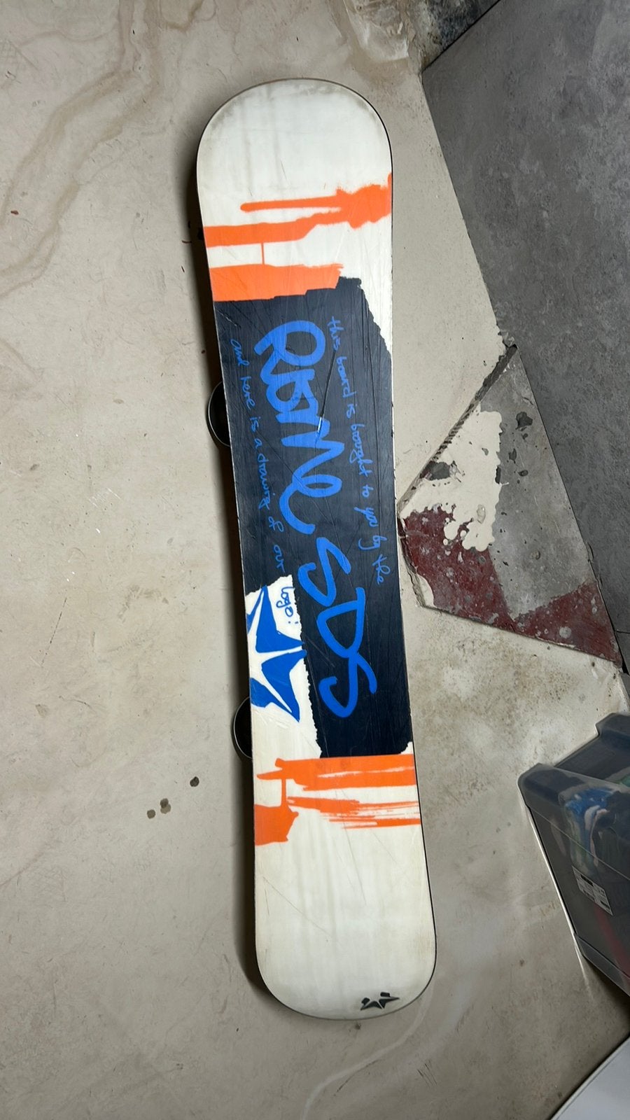 Snowboard, Sport en Fitness, Snowboarden, Ophalen, Zo goed als nieuw, Bindingen