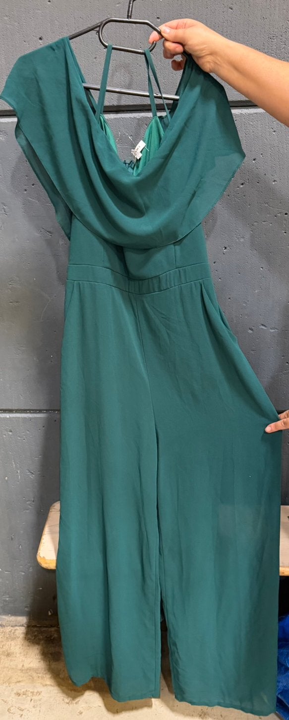 Salopette de soiree, Kleding | Dames, Ophalen, Zo goed als nieuw, Maat 42/44 (L), Groen