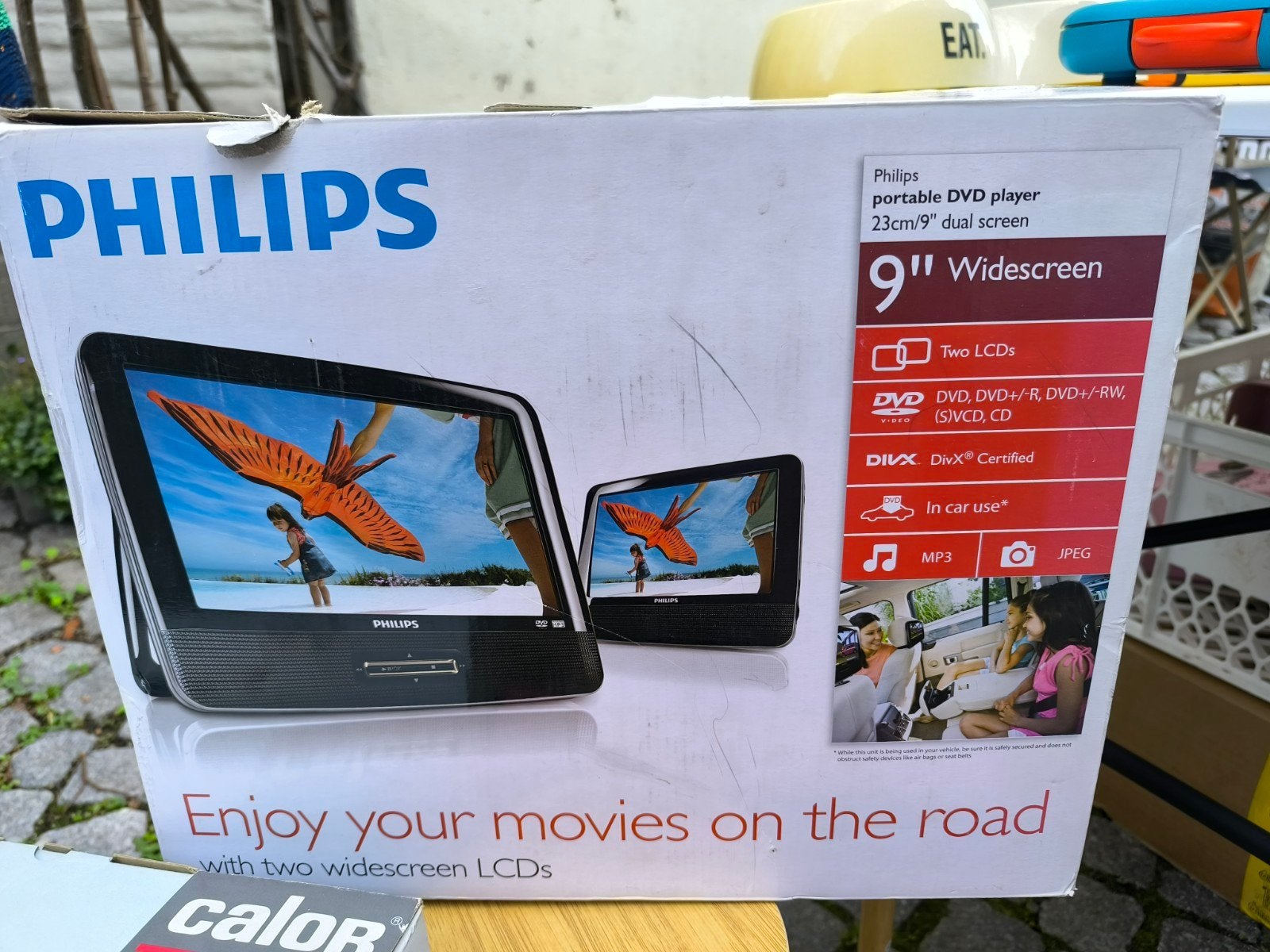 Philips PD9122/12, TV, Hi-fi & Vidéo, Enlèvement, Philips, Portable