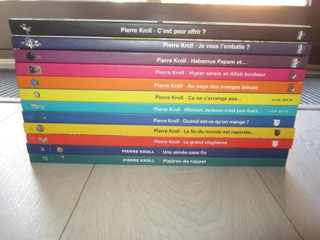 Pierre Kroll - 7,50Eur / pièce - Voir titres disponibles., Plusieurs BD, Enlèvement ou Envoi, Comme neuf, Pierre kroll