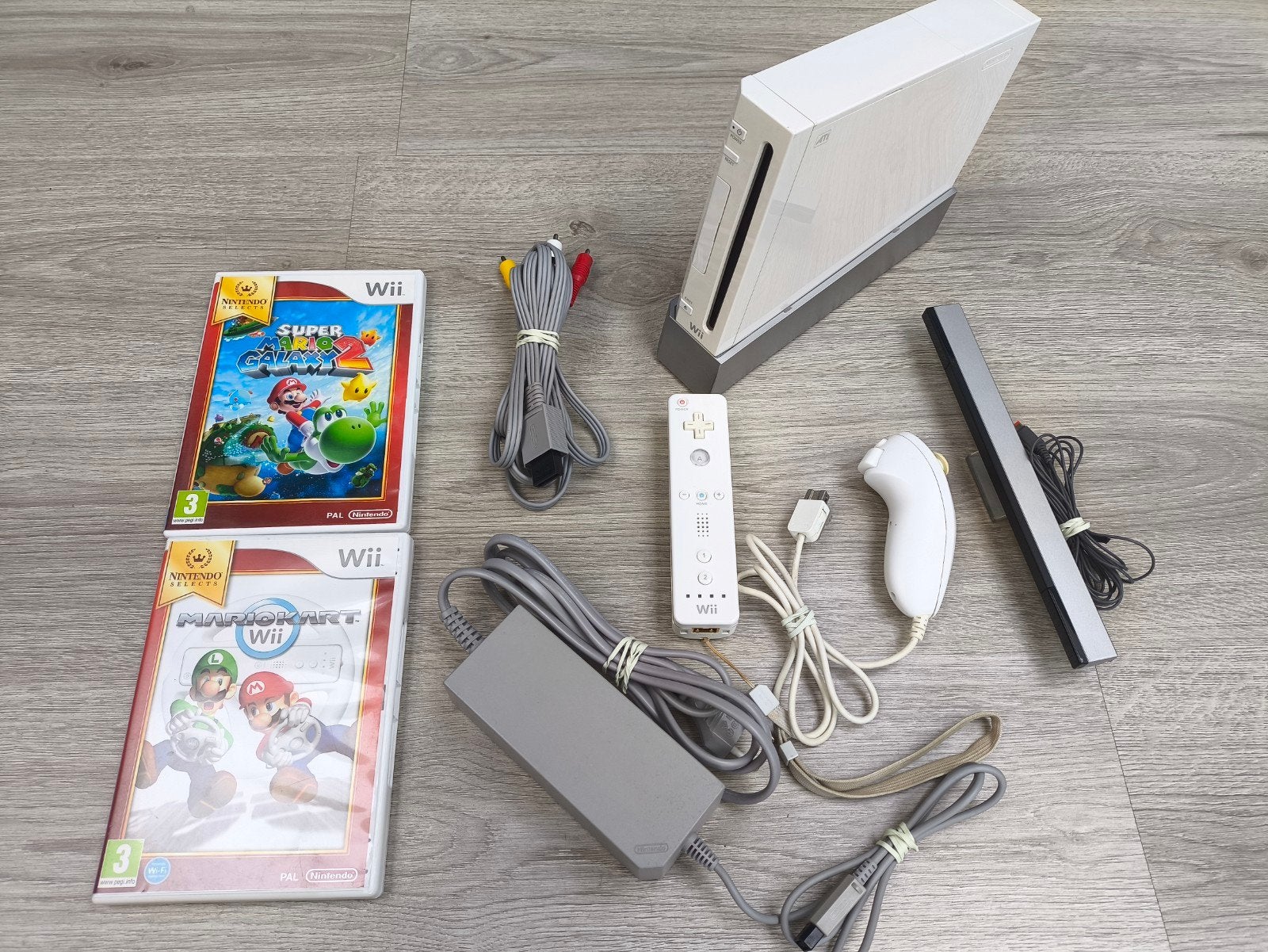 Nintendo wii, Ophalen of Verzenden, Gebruikt, Met 1 controller, Met games