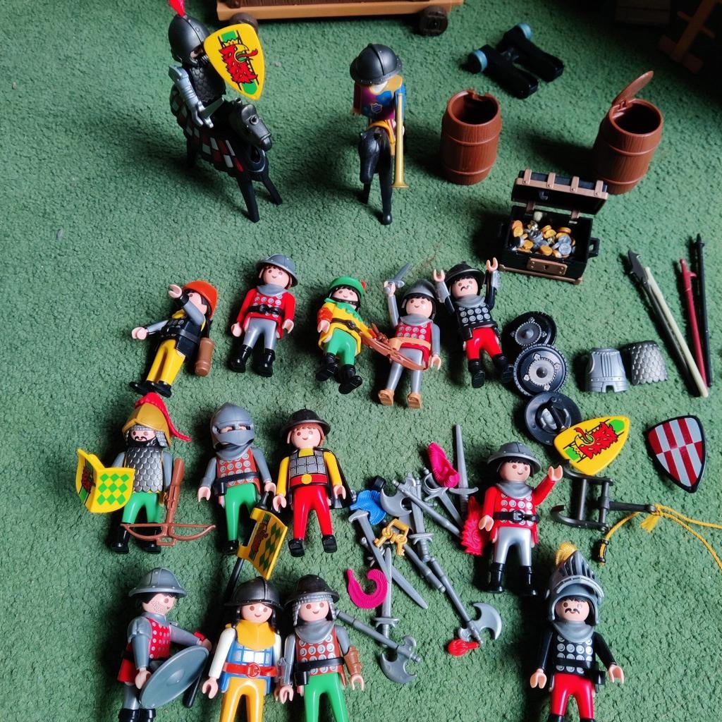 Playmobil torenburcht met aanvalstoren, Kinderen en Baby's, Speelgoed | Playmobil, Ophalen