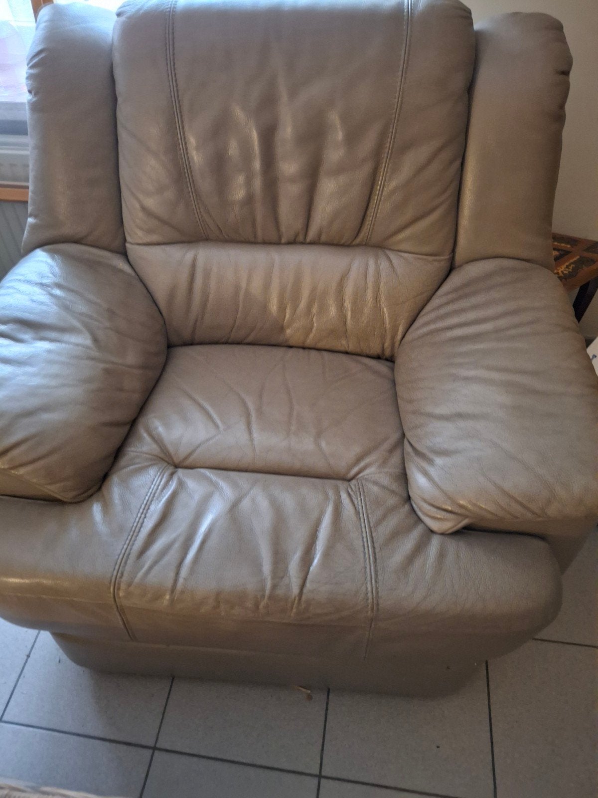 lederen salon, Enlèvement, Utilisé, Quatre personnes ou plus, Cuir