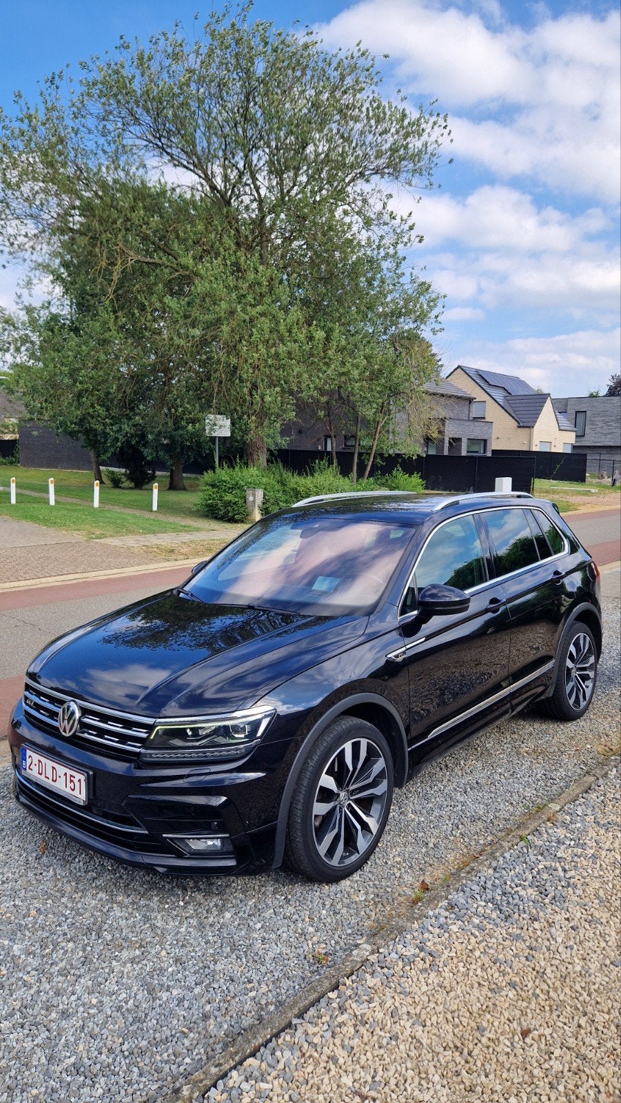 Te Koop Volkswagen Tiguan R-Line 2.0 TSI benzine, Auto's, Vierwielaandrijving, Particulier, Apple Carplay, Tiguan