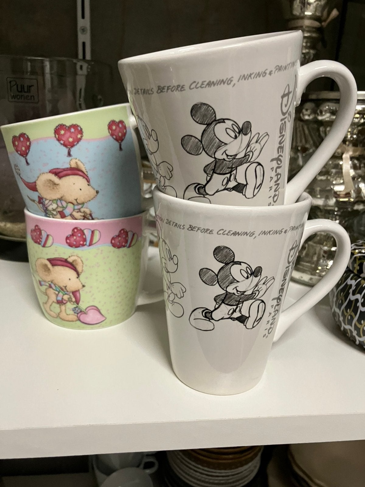 Koffiemokken, tassen en onderborden als NIEUW, Huis en Inrichting, Keuken | Servies, Ophalen, Zo goed als nieuw