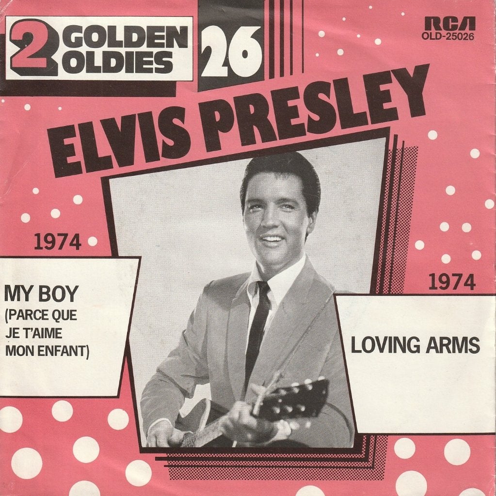 Elvis Presley - My boy / Loving arms, Gebruikt, 7 inch, Single, 1970 - 1979