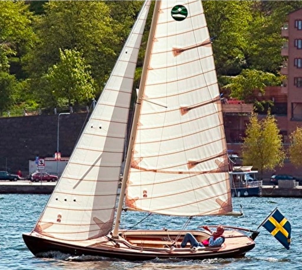 Daysailer Scangaard 2007, remorque Wick 2014. Mercury 3,5 ch, Sports nautiques & Bateaux, Autres types, Autres marques, Polyester