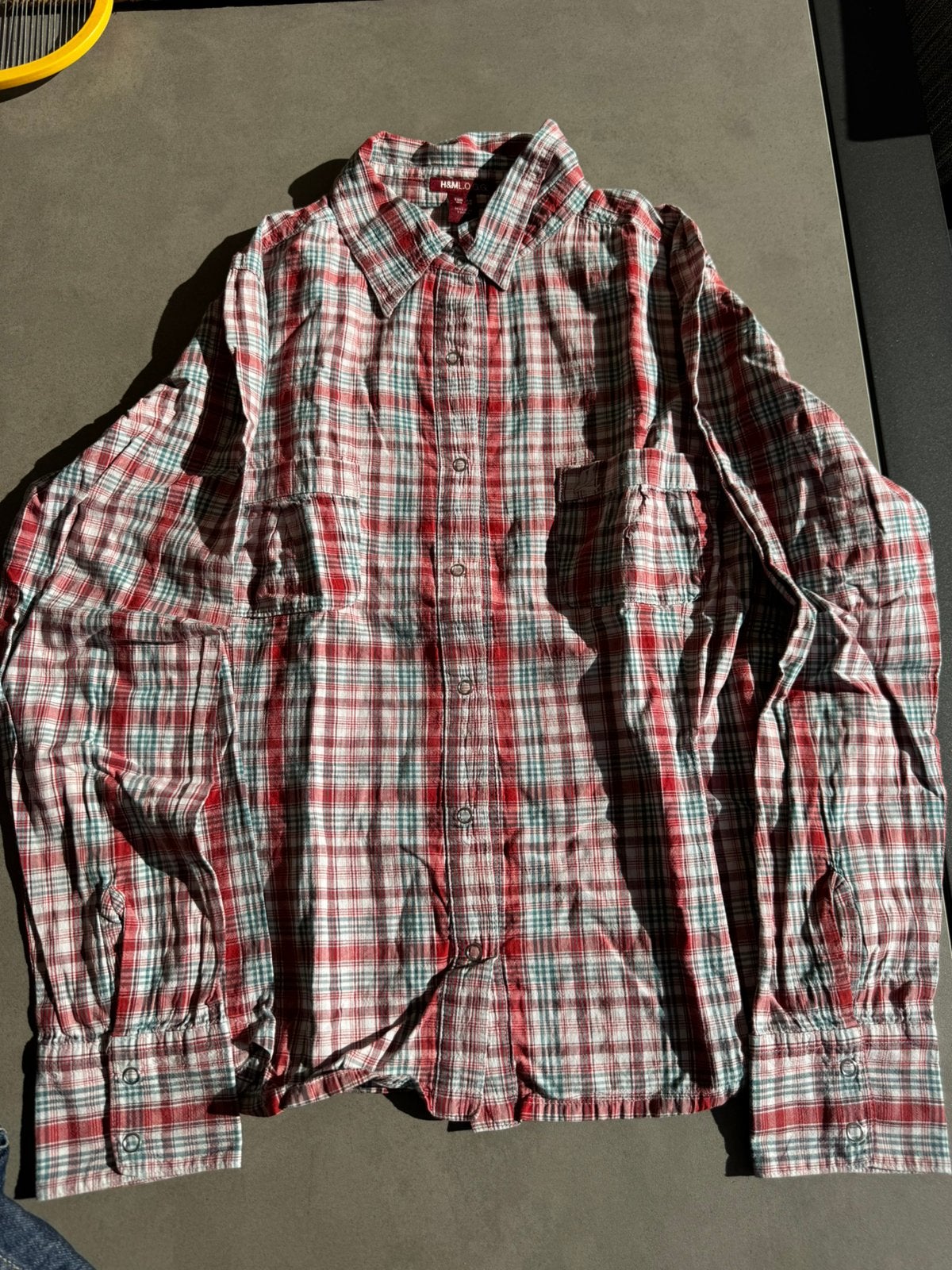 Chemise pour fille avec fermeture à pression, Enfants & Bébés, Enlèvement ou Envoi, Utilisé, Fille, Chemise ou À manches longues