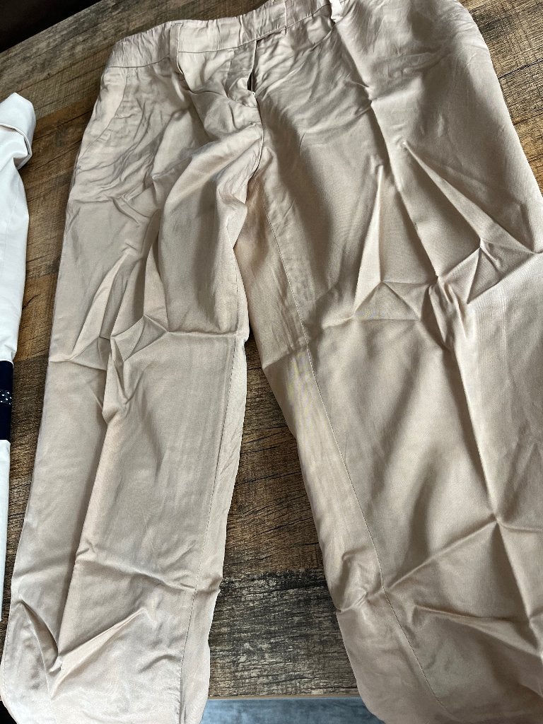 Zijden 3/4 broek ICEBERG, Trois-quarts, Beige, Enlèvement, Porté