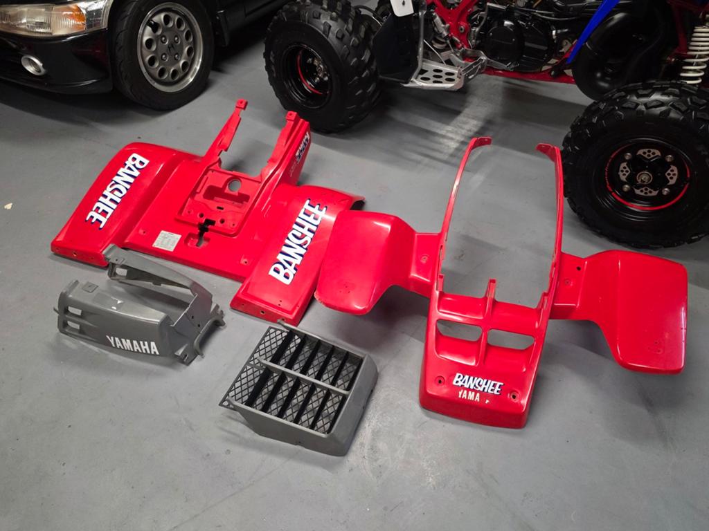 Yamaha banshee 1989 OEM plasticset, Motoren, Quads en Trikes