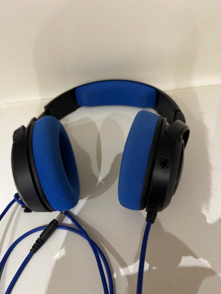 Corsair HS35 Stereo Gaming Headset - Blauw, Ophalen of Verzenden, Zo goed als nieuw, Over-ear, Gaming headset