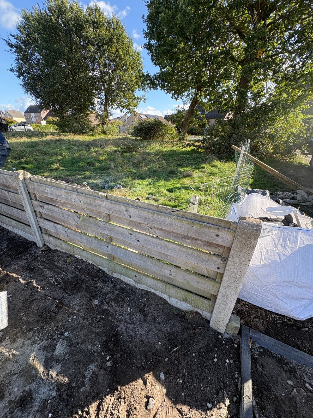 Schuttingwanden, Tuin en Terras, Ophalen, Gebruikt