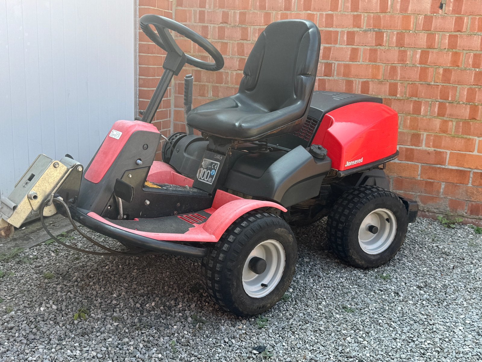 Jonsered trekker 16pk Vanguard, Tuin en Terras, Zitmaaiers, Gebruikt, 90 tot 120 cm, Elektrische starter, Versnellingen, Ophalen