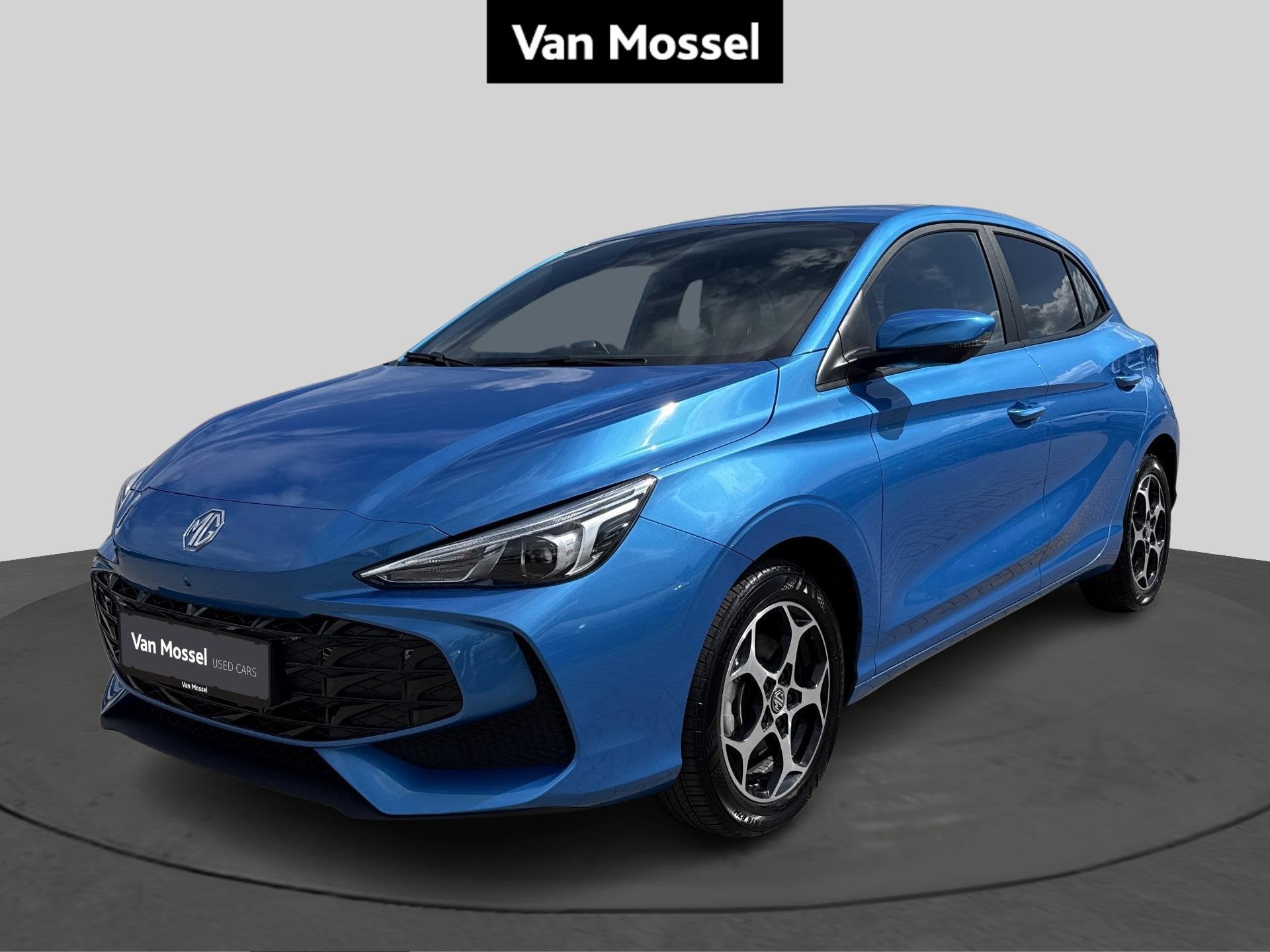 MG MG3 Hybrid+ Luxury, Auto's, Stof, Zwart, 4 cilinders, 2 kWh