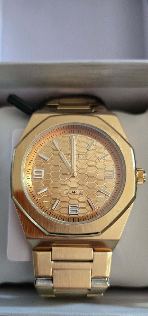 Montre Hodler Zernez - Gold (Neuf), Enlèvement ou Envoi, Neuf