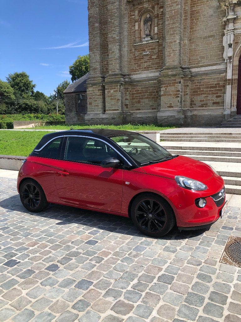 Opel Adam, Auto's, Opel, Voorwielaandrijving, ADAM, Zwart, Leder en Stof