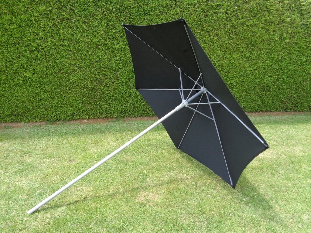 Parasol coloris Noir sans pied. 105 cm., Jardin & Terrasse, Enlèvement, Comme neuf, Autres types