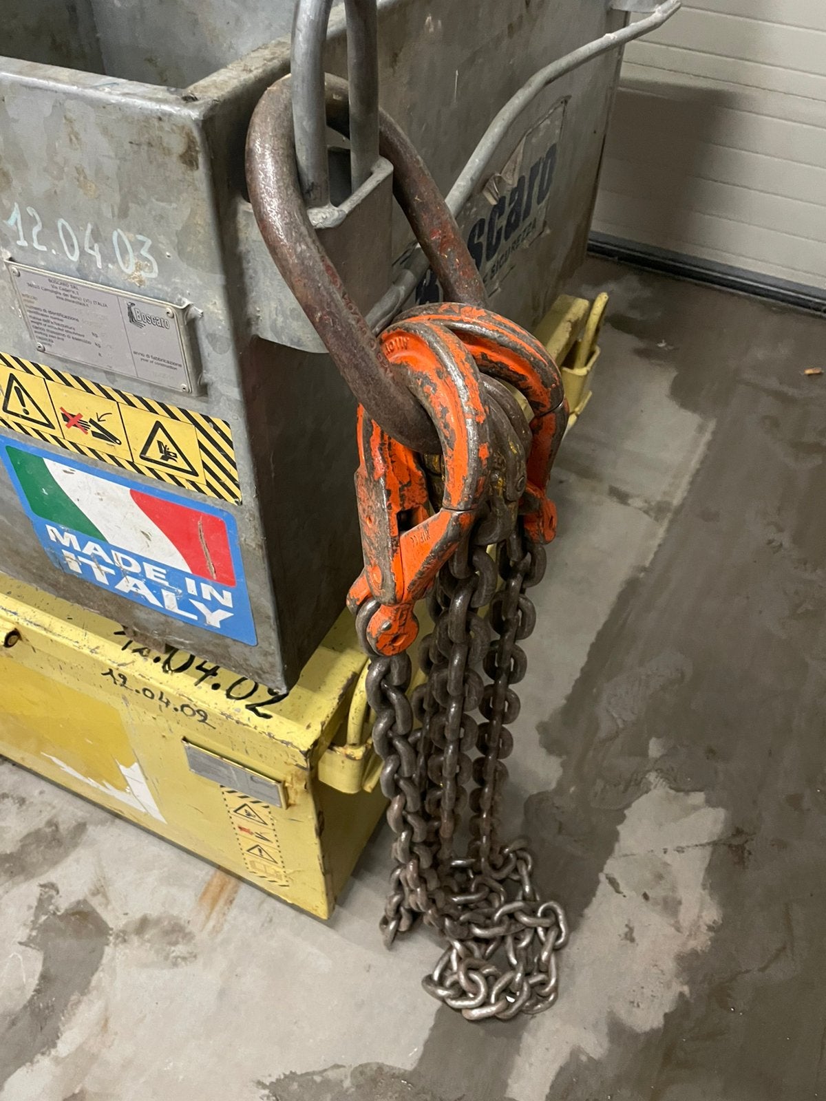 Ketting, Enlèvement, Comme neuf