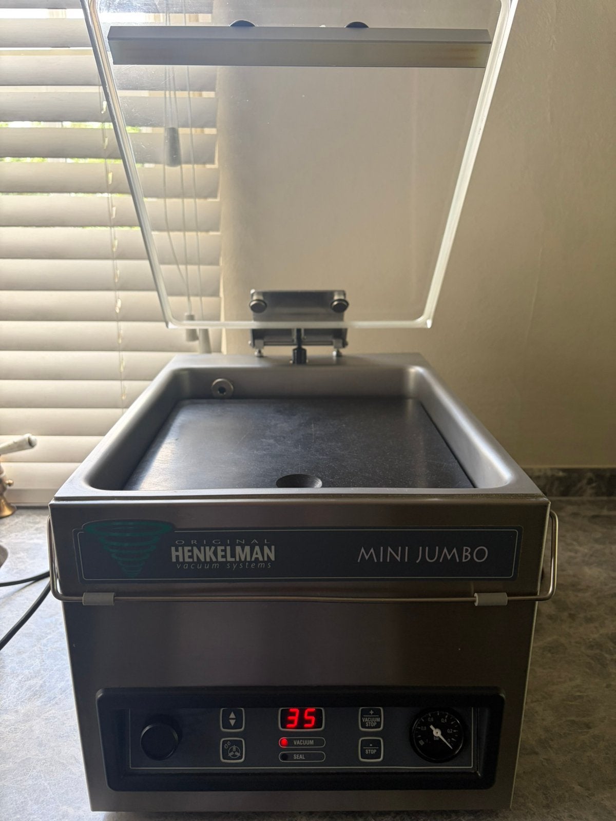 Henkelman vacuummachine Mini Jumbo, Ophalen