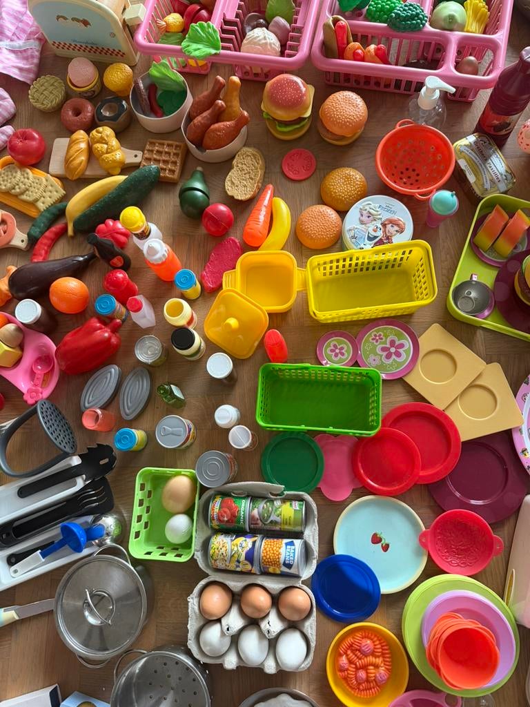 Winkel- en keukengerief, Kinderen en Baby's, Speelgoed | Speelkeukens, Gebruikt, Speelkeuken-accessoire, Hout, Ophalen