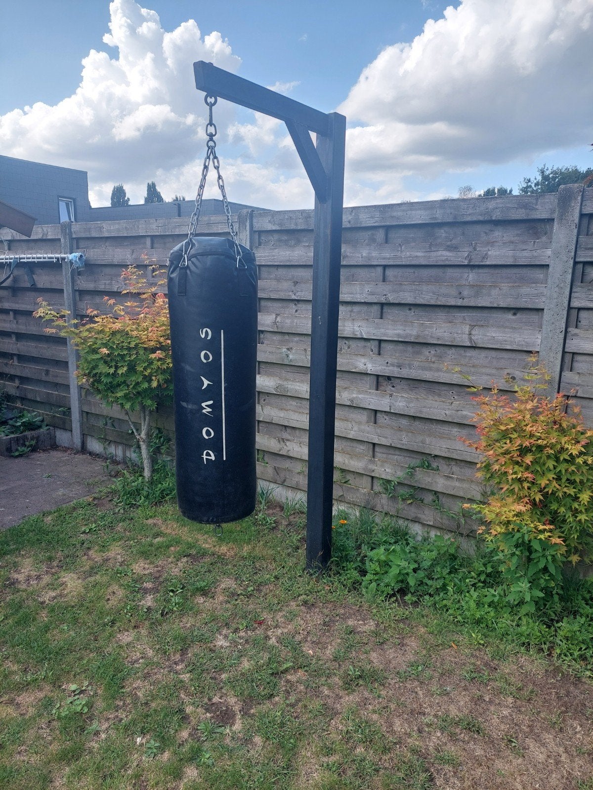 bokszak met paal, Sport en Fitness, Boksen, Ophalen, Bokszak