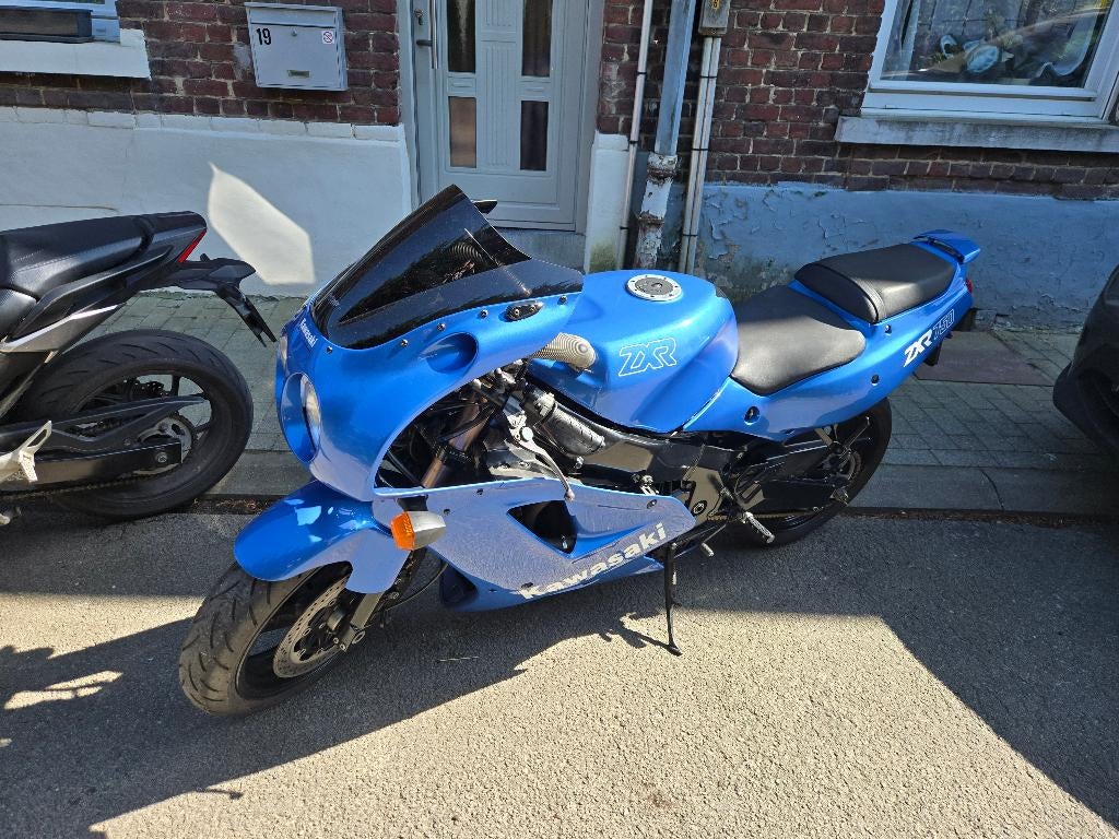 Kawasaki ZXR750, Sportuitlaat, Occasion, 4 cilinders, Motorrijbewijs A