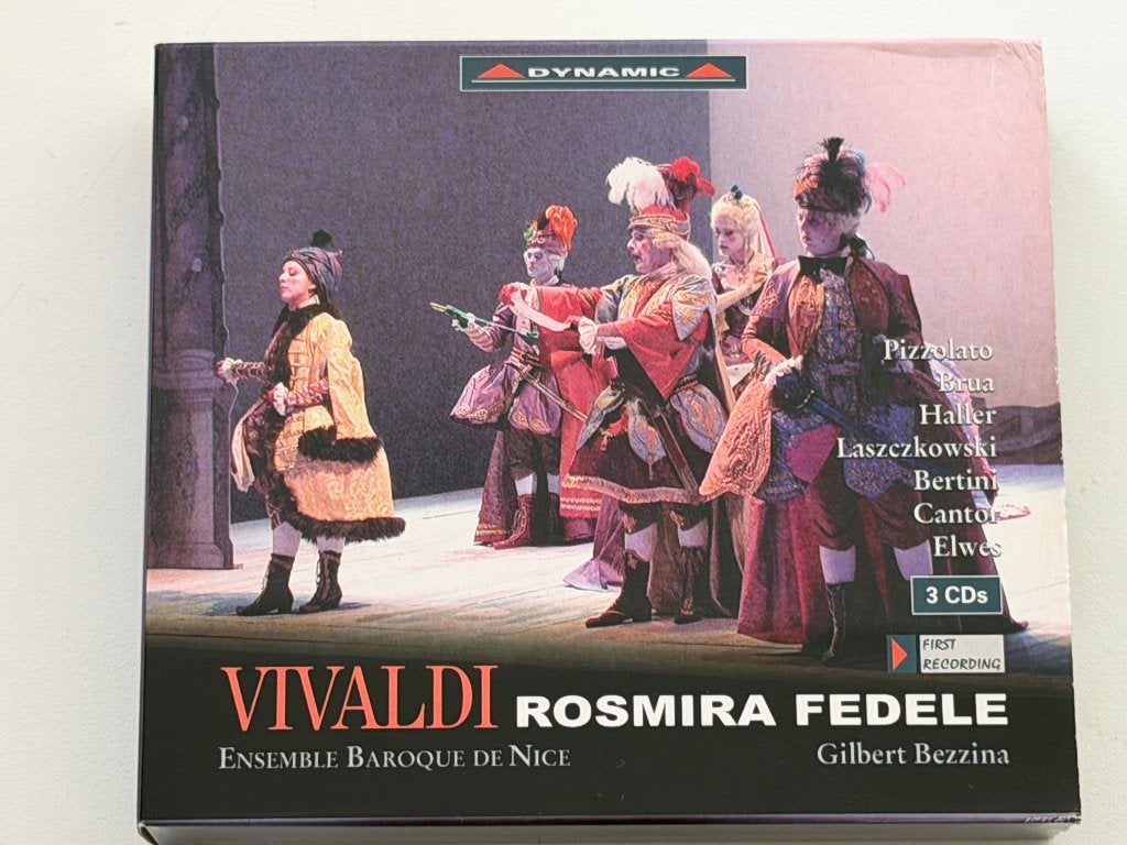 Antonio Vivaldi – Rosmira Fedele (3-CD), Ophalen of Verzenden, Gebruikt, Vivaldi