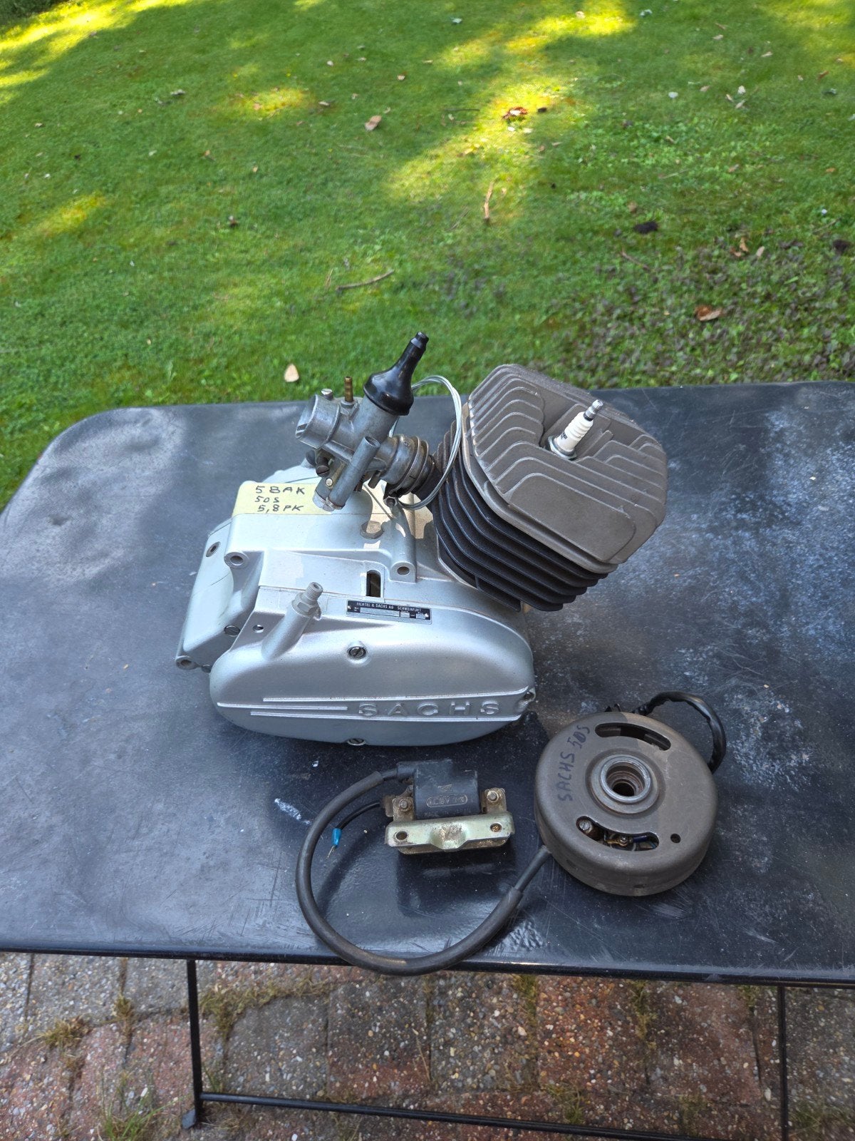 Sachs 50S, Fietsen en Brommers, Brommeronderdelen | Oldtimers, Ophalen, Blok