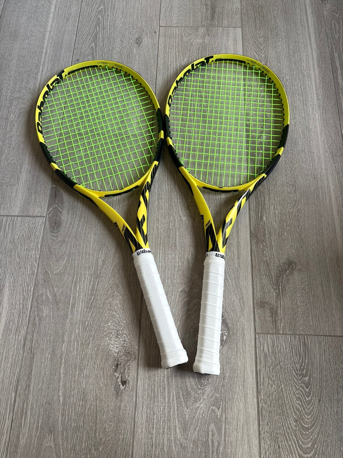 Babolat pure aero, Sport en Fitness, Tennis, Ophalen of Verzenden, Zo goed als nieuw, Racket, L3