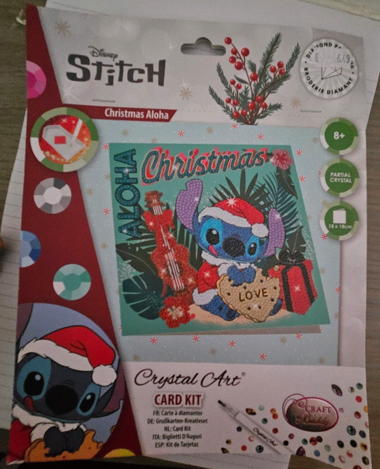 Disney Stitch Crystal Card Art/ Diamond Painting, Ophalen, Nieuw, Diamond painting