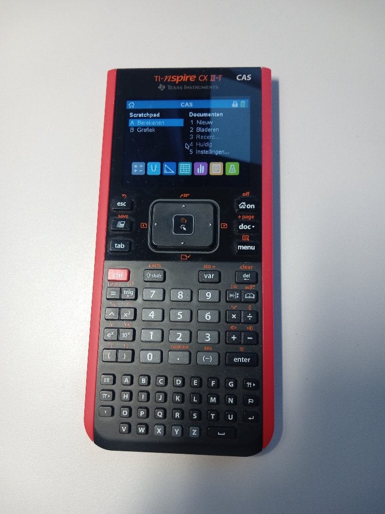 TI-nspire cx II-T CAS, Ophalen