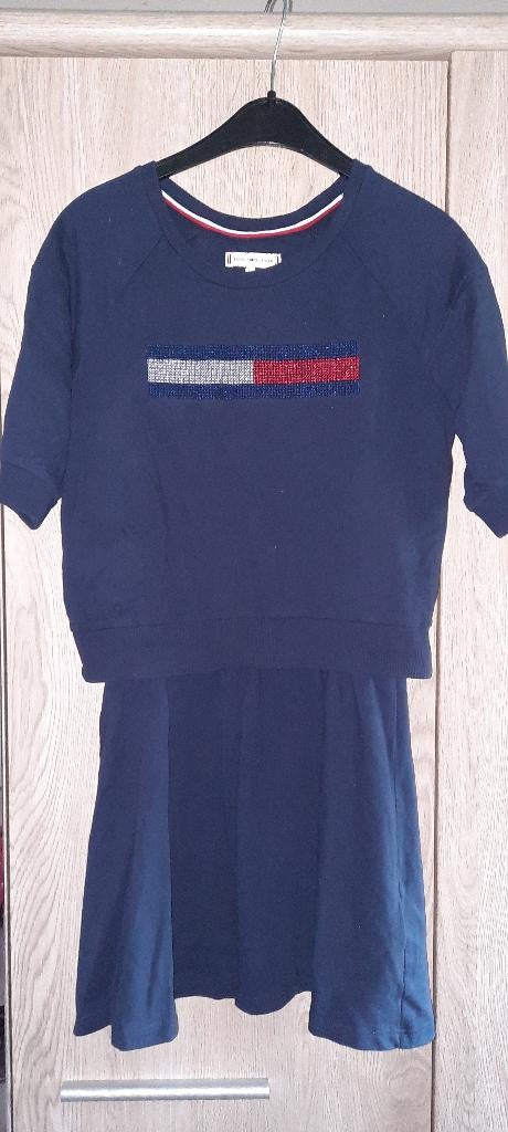 Mooie jurk Tommy hilfiger maat 140, Meisje, Ophalen of Verzenden, Jurk of Rok, Tommy Hilfiger