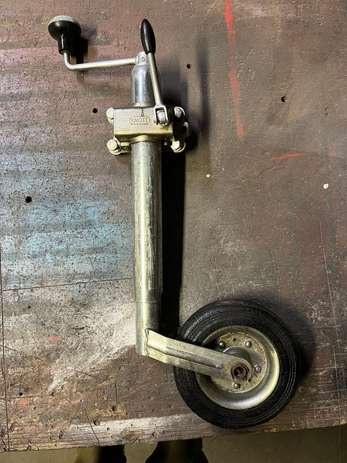 Roue d'orteil KNOTT pour remorque/caravane — Comme neuve, Enlèvement, Comme neuf