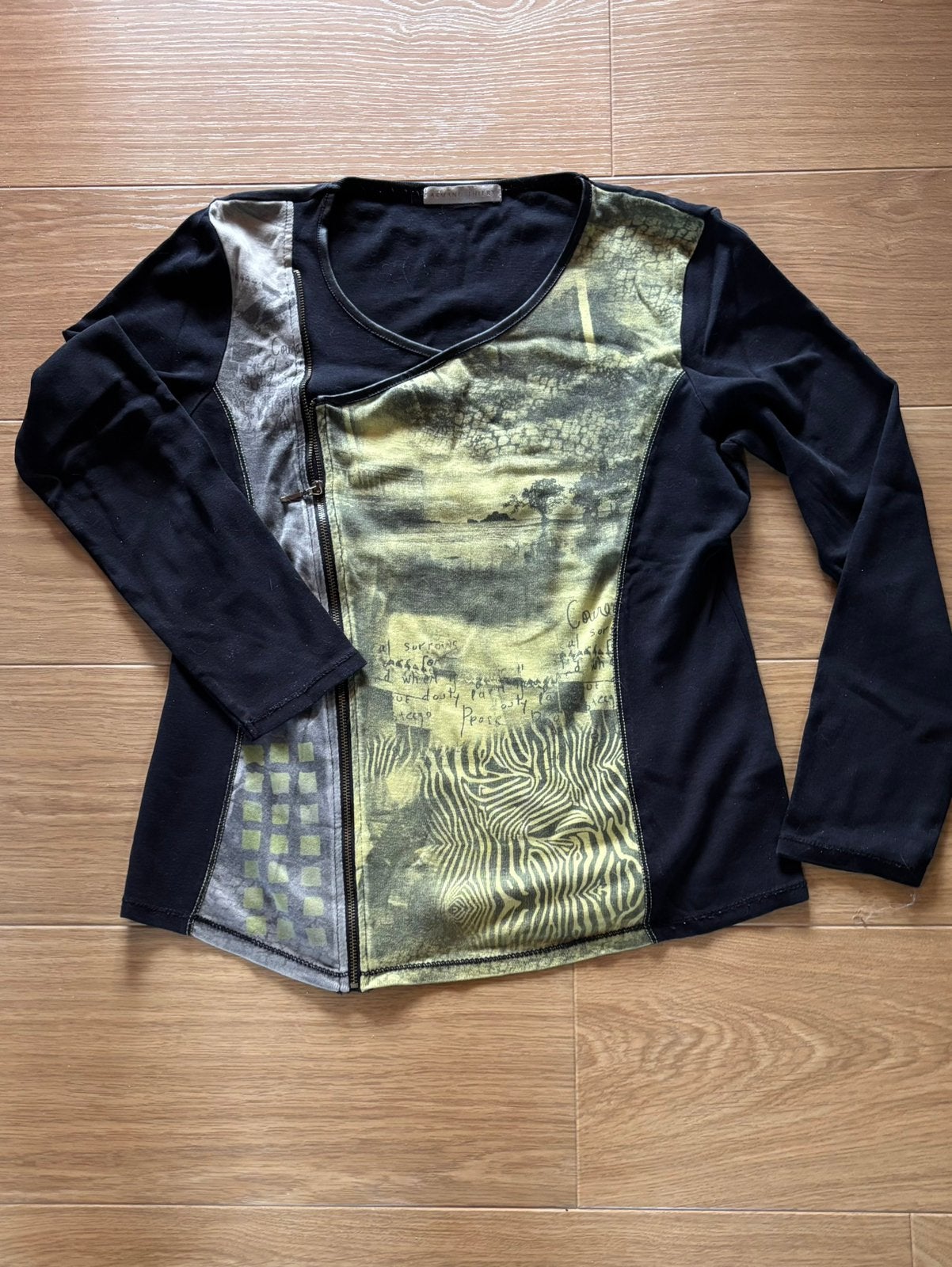 T-shirt manches longues Armand Thiery, Kleding | Dames, Zwart, Maat 42/44 (L), Ophalen of Verzenden, Armand Thiery
