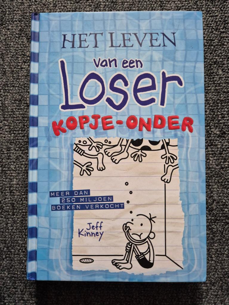Jeff Kinney - Kopje-onder, Boeken, Ophalen, Jeff Kinney