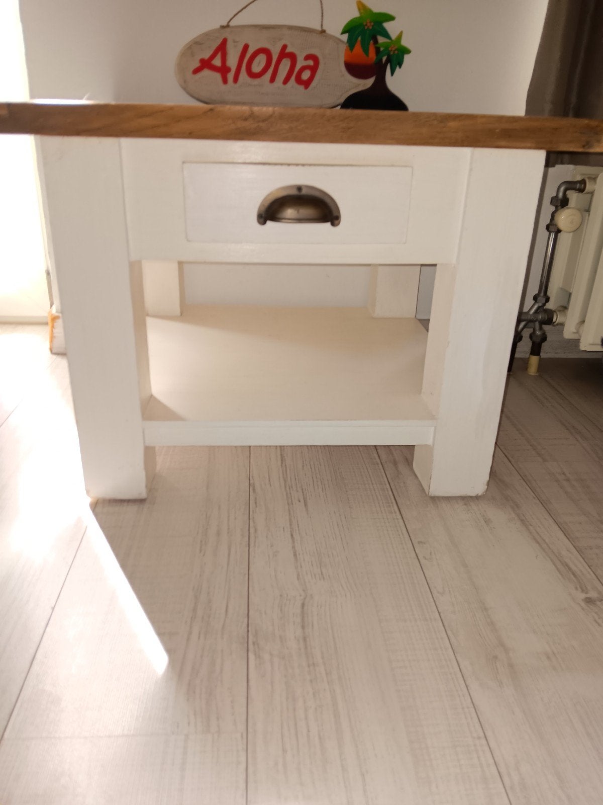Teak 60 x 60 ..bijzet/nachtkast.., Ophalen