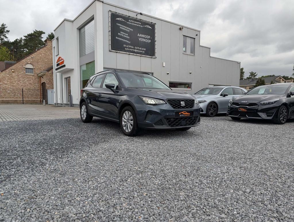 SEAT Arona 1.0 TSI DSG | LEER/ALCANTARA | CAMERA | NAVI/CARP, Autos, Seat, Argent ou Gris, Achat, Entreprise, Alcantara
