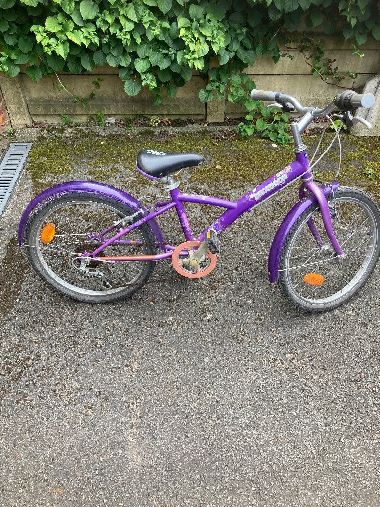 kinderfiets 20 duim decatlon " musty ", Vélos & Vélomoteurs, Vélos | Filles, Enlèvement, Comme neuf, 20 pouces, Vitesses