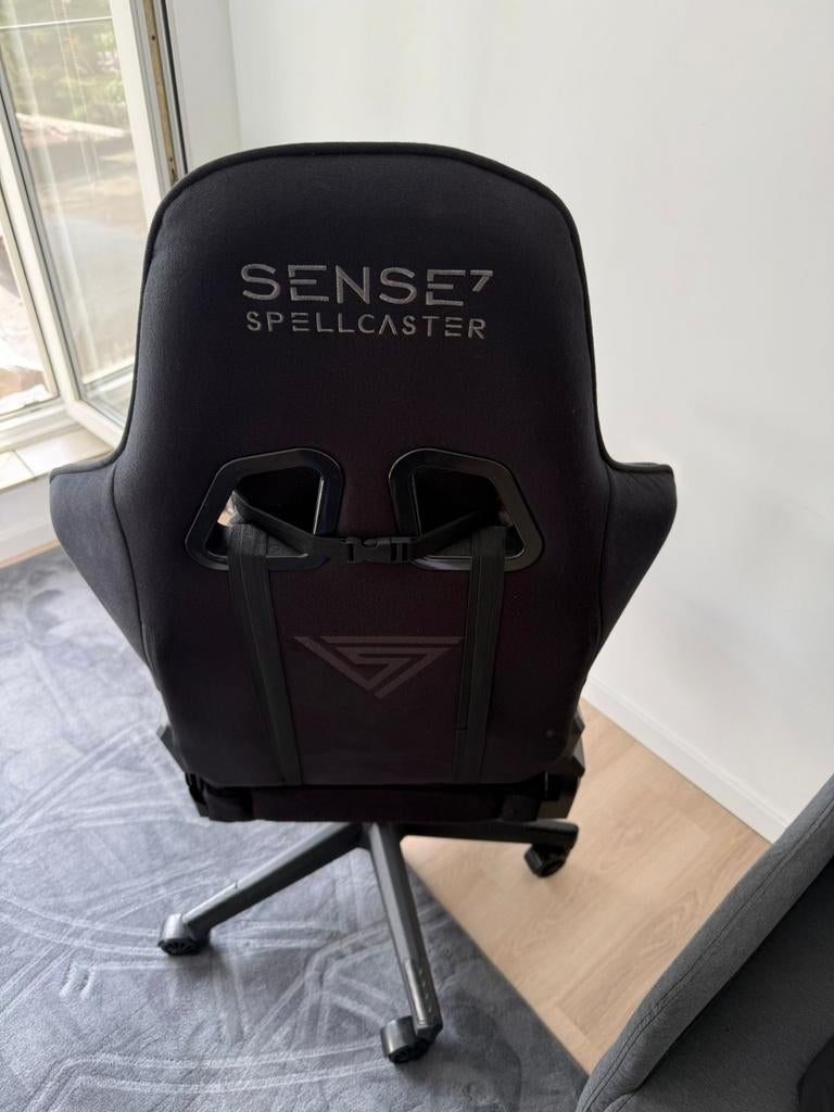 Gamestoel SENSE7, Huis en Inrichting, Bureaustoelen, Zwart, Ophalen