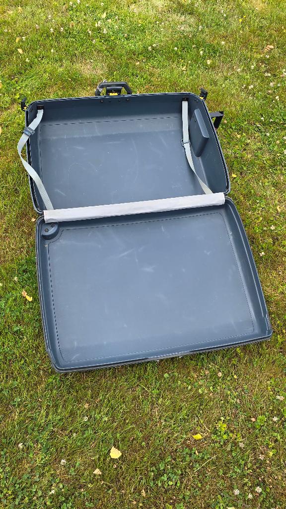 Voyagez en style: Valise / Reis in stijl: Samsonite Koffer, 70 cm ou plus, Plastique dur, Enlèvement, Utilisé