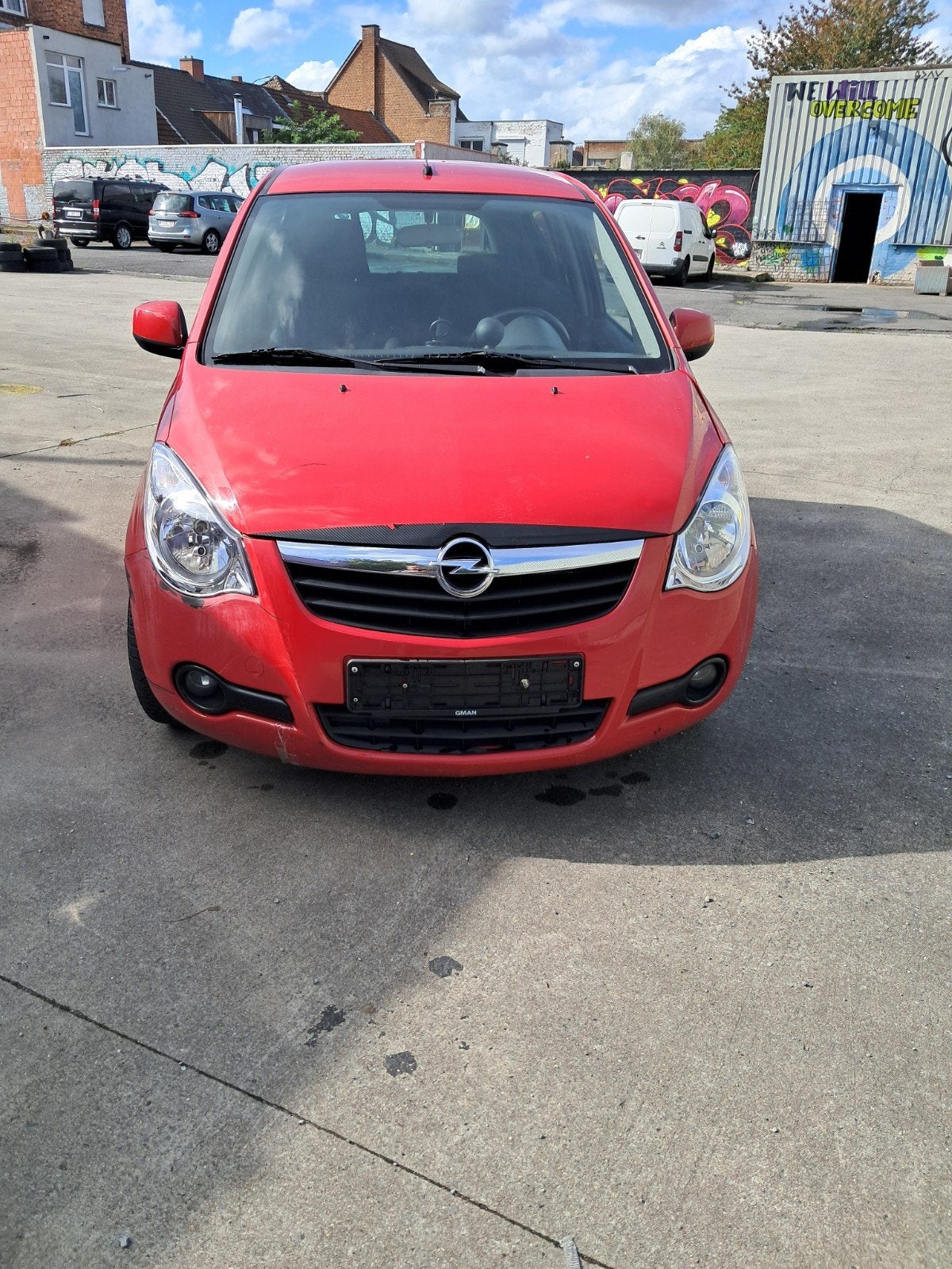 opel agila, Rouge, Achat, Boîte manuelle, Noir