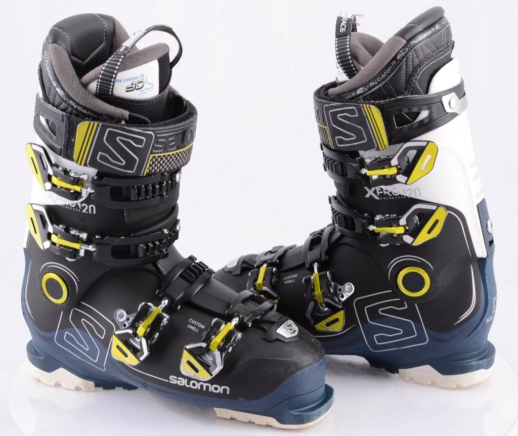 Chaussures de ski 42;42.5EU SALOMON X PRO 120, MY CUSTOM FIT, Sports & Fitness, Carving, Salomon, Utilisé, Chaussures