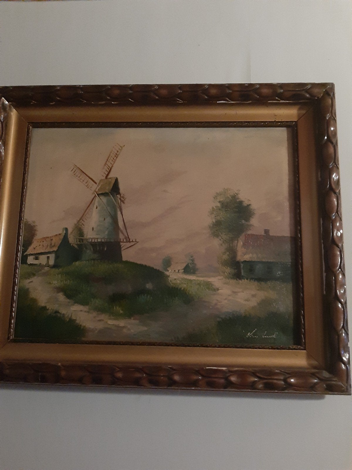 lot schilderijen, Ophalen
