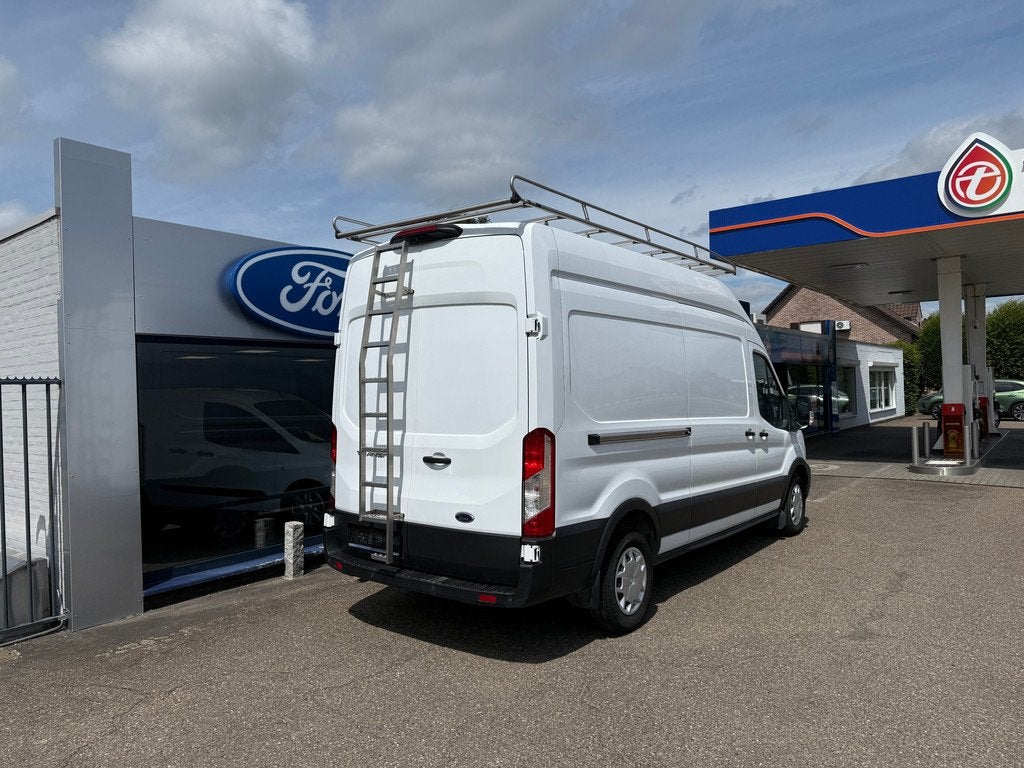 Ford Transit 2T FWD 350L 2.0Ecoblue 170PK M6 VERHOOGD DAK, Voorwielaandrijving, Stof, Gebruikt, 4 cilinders