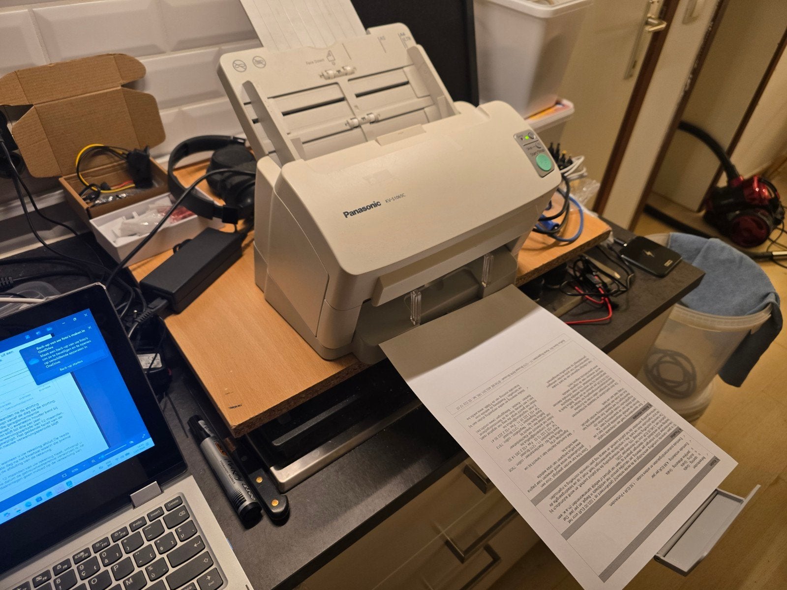 Professionele Duplex Scanner Panasonic kv-s1065c, Computers en Software, Scanners, Gebruikt, Panasonic, Ophalen of Verzenden, Documentscanner