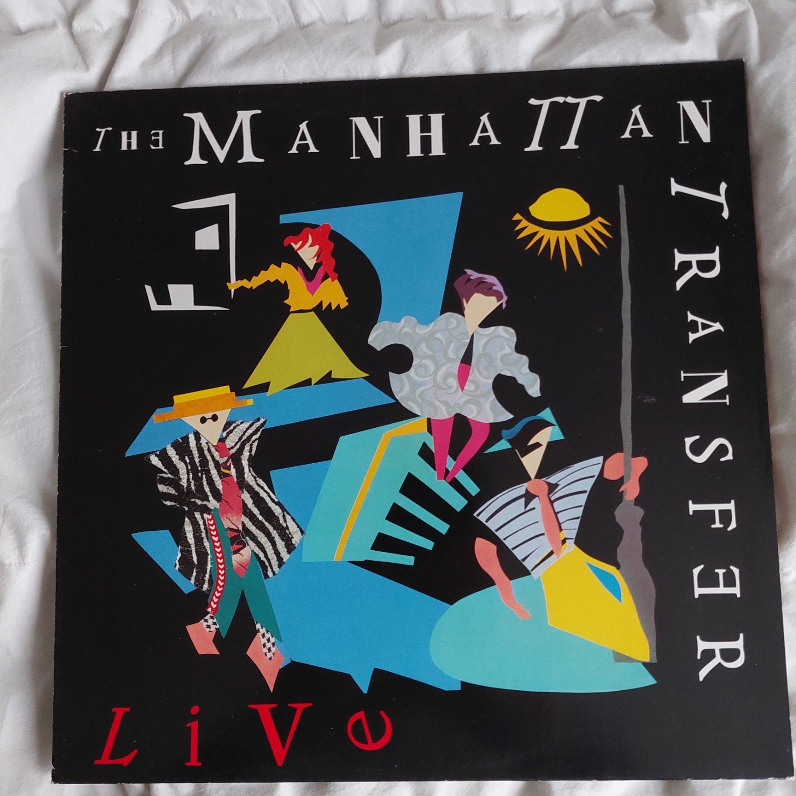 LP The Manhatten Transfer  live  atlantic, Cd's en Dvd's, Ophalen, LP, 12 inch, Nieuw in verpakking