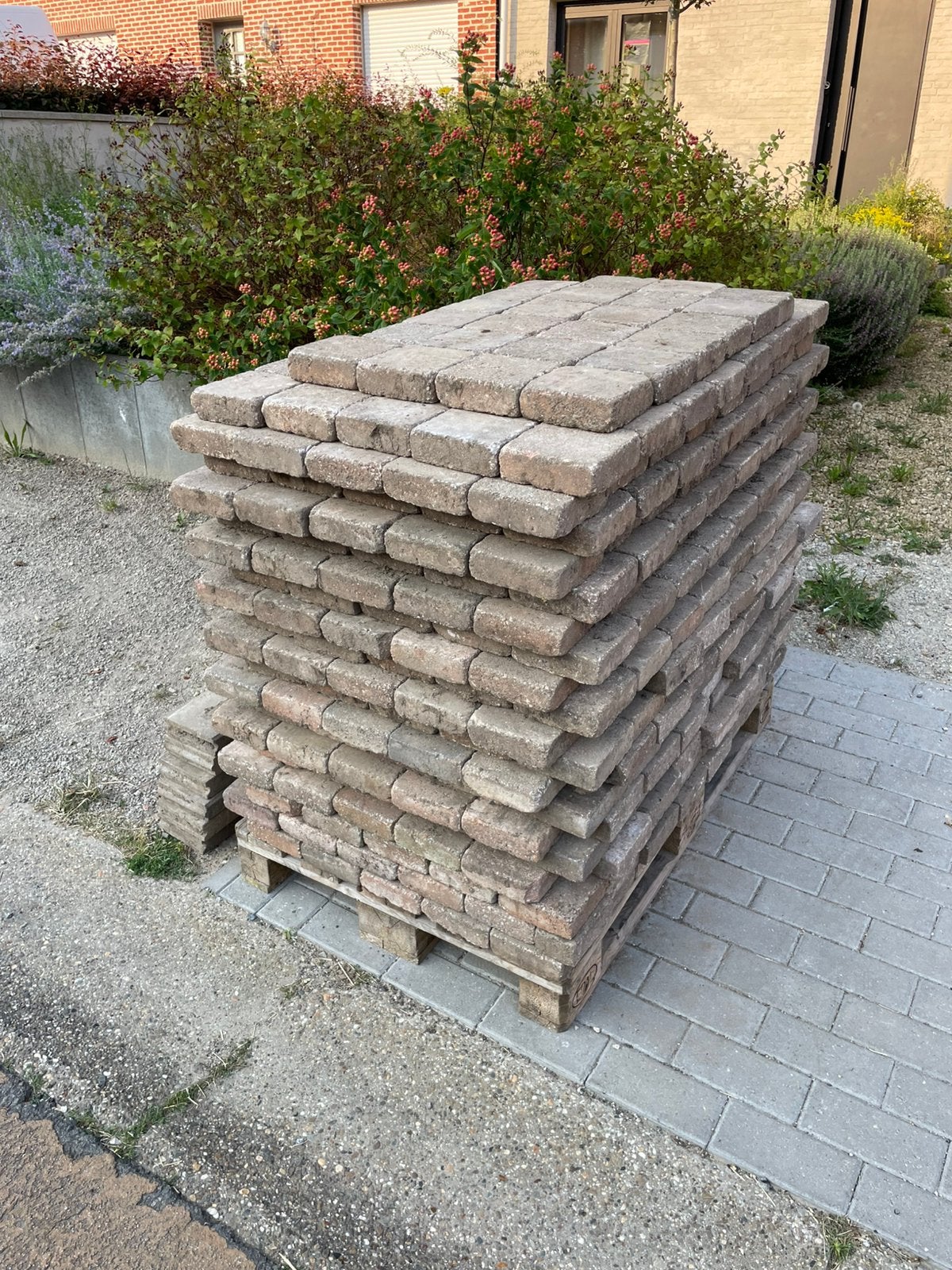 Gratis Betonklinkers, Béton, Enlèvement, Utilisé, Briques